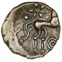 Gold 1/4 Stater Irstead Windflower