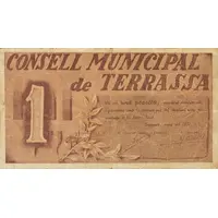 1 Peseta Terrassa