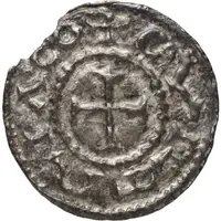 Denier - Charles II Kortrijk mint