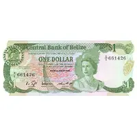 1 Dollar - Elizabeth II Modified arms