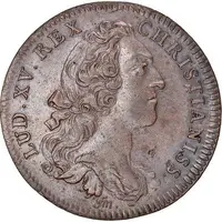 Token - Louis XV - French Colonies of America Galley
