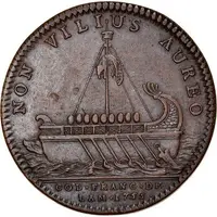 Token - Louis XV - French Colonies of America Galley