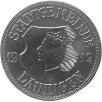 10 Pfennig - Lauingen