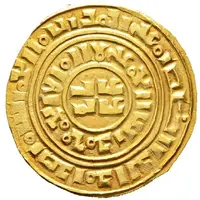 Bezant 'Saracen' - Anonymous Crusader imitation - 3rd type - Acre