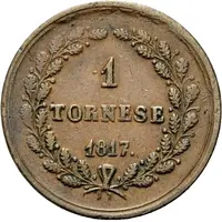 1 Tornese - Ferdinando I