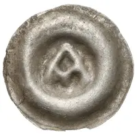 Denier Bracteate - unknown abbot jędrzejowski Jędrzejów mint