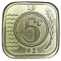 Replica - 5 Cents - German Occupation Replica