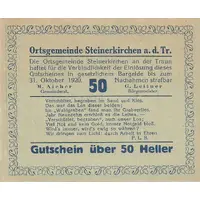 50 Heller Steinerkirchen an der Traun