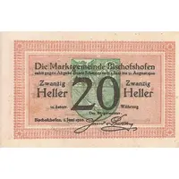 20 Heller Bischofshofen