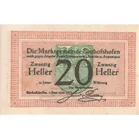 20 Heller Bischofshofen