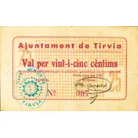 25 Céntimos Tírvia