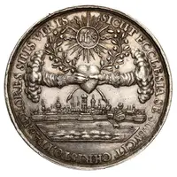 Medal zaślubinowy - Władysław IV Waza Gdańsk mint