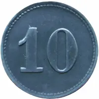10 Pfennig - Lette Bernh. Cordes