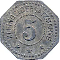 5 Pfennig - Duisburg Firma Peter Fix Söhne G.m.b.H