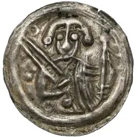 Denier Bracteate - Mieszko III the Old Gniezno or Kalisz mint