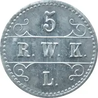 5 Pfennig - Letmathe R.W.K.L.
