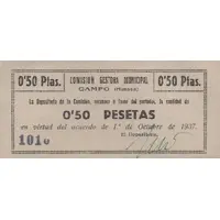 0.50 Pesetas Campo