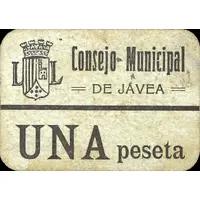 1 Peseta Jávea