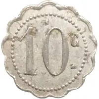 10 Centimes - Société Coopérative de Thaon [88]