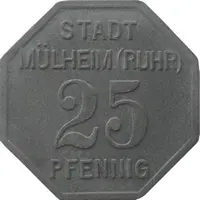25 Pfennig - Mülheim an der Ruhr