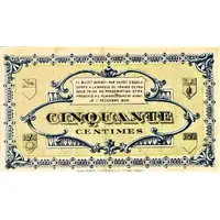 50 Centimes - Chambre de Commerce de Lons-le-Saunier 39