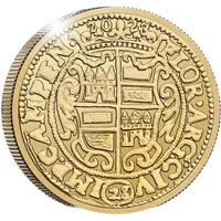 Florijn or 28 Stuivers - Matthias I Kampen, Gold restrike, 1 oz