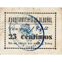 25 Céntimos Albuñol