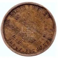 Token - 1 Penny - R. S. Waterhouse, Hobart Tasmania