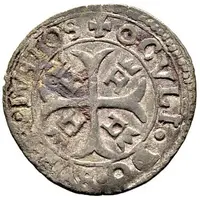 1 Kreuzer - Henri I cross above the crown