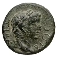 Æ19 - Tiberius ΔΙΟΝΥϹΟΔωΡΟΥ ΛΕ