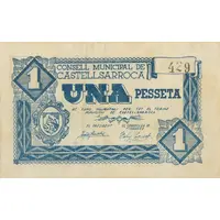 1 Peseta Castellsarroca