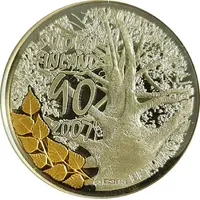 Token - Mint of Finland 2007 Proof coin set, Rauduskoivu