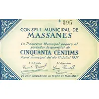 50 Céntimos Massanes