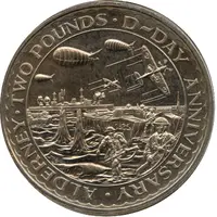 2 Pounds - Elizabeth II D-Day