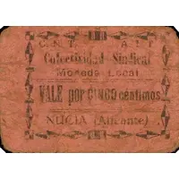 5 Céntimos Nucia