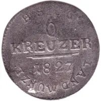 6 Kreuzers - Ernest I