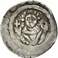 1 Pfennig - Henry I of Bilversheim