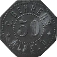 50 Pfennig - Alfeld C. Behrens