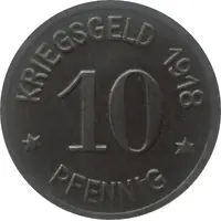 10 Pfennig - Lauban
