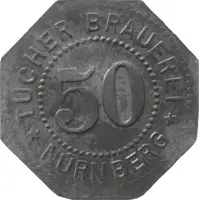 50 Pfennig - Nürnberg Tucher Brauerei