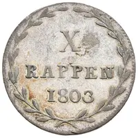 1 Batzen / 10 Rappen