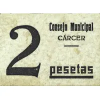2 Pesetas Cárcer