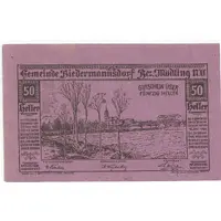 50 Heller Biedermannsdorf