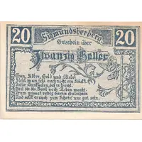 20 Heller Sigmundherberg