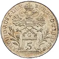 5 Kreuzer - Maria Theresia