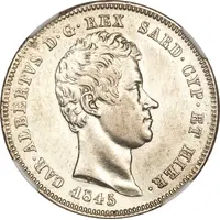2 Lire - Carlo Alberto
