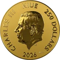 250 Dollars - Charles III Year of the Horse