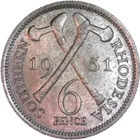 6 Pence - George VI