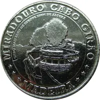 Médaille souvenir du Miradouro cabo girao