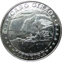 Médaille souvenir du Miradouro cabo girao